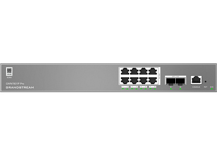 Grandstream GWN7801P Pro Layer 2++ Managed Network switch, 8x Gb RJ45 PoE