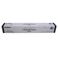 BAZAR - Canon toner C-EXV 49  Black (iR-ADV C3330i/3325i/3320i) - Poškozený obal (Komplet)