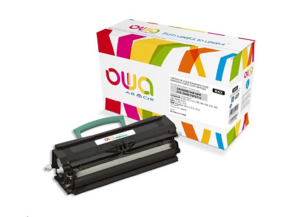 OWA Armor toner pro LEXMARK E230, 331, 232, 330, 331, 332, 238, 240, 340, 342, X340,X342,6000 Stran,12A8405, černá/black