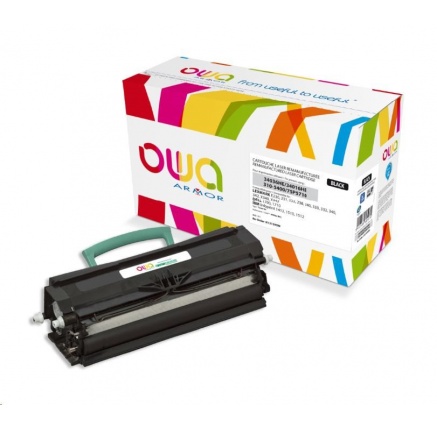 OWA Armor toner pro LEXMARK E230, 331, 232, 330, 331, 332, 238, 240, 340, 342, X340,X342,6000 Stran,12A8405, černá/black OWA Armor toner pro LEXMARK E230, 331, 232, 330, 331, 332, 238, 240, 340, 342, X340,X342,6000 Stran,12A8405, černá/black