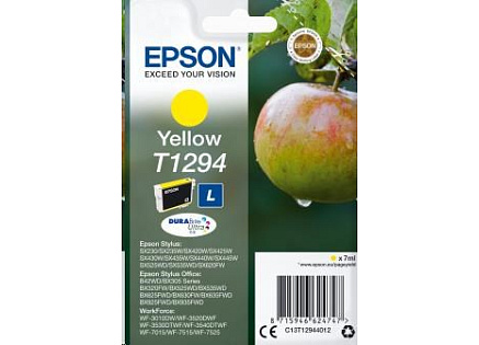 EPSON ink bar Singlepack "Jablko" Yellow T1294 DURABrite Ultra Ink (7 ml)