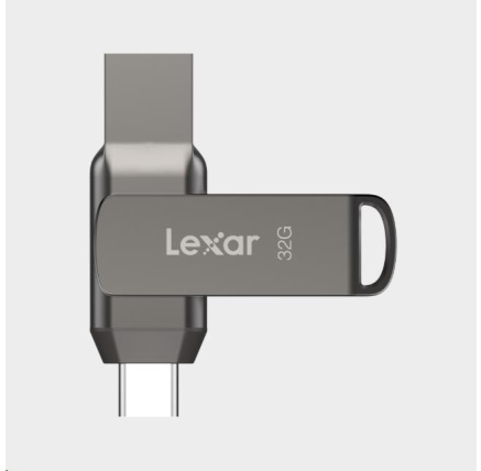 Lexar JumpDrive Dual Drive D400 Type-C/Type-C & Type-A, up to 100MB/s read (USB 3.1) 32GB