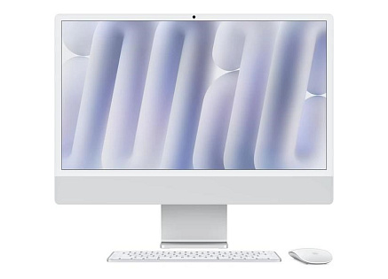 Apple iMac 24'' 4.5K display M4 chip 10-core CPU and 10-core GPU, 16GB, 512GB SSD - Silver