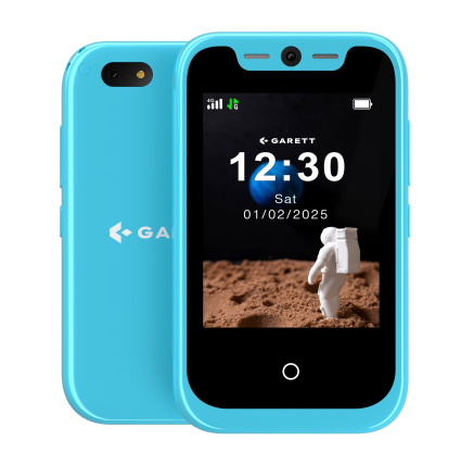 Garett Smartphone OneKid Blue - telefon pro děti, s rodičovským dohledem, modrý