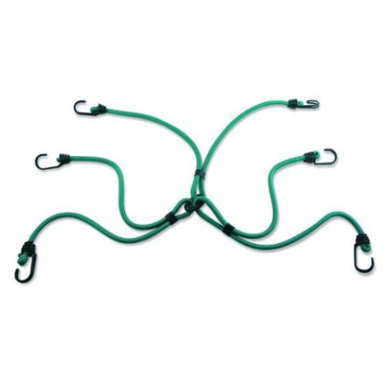 Master Lock Propojené upínací gumy s háčky   (3 ks / balení)