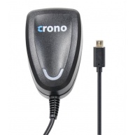 CRONO univerzální USB nabíječka, micro USB, 2100 mA, černá
