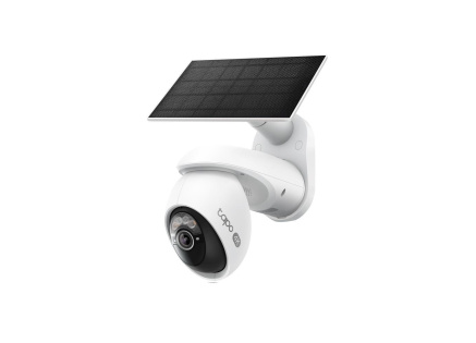 TP-Link Tapo C660 KIT venkovní kamera, solární panel (8MP, 4K, 2160p, IR 12m, WiFi, micro SD card, IP65)