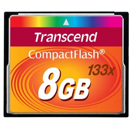 TRANSCEND Compact Flash 8GB (133x)