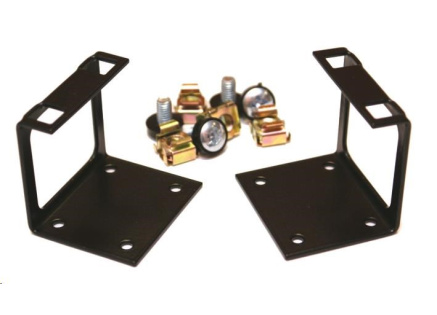 Držák na zeď pro 10" a 19" patch panely se zadním narážením