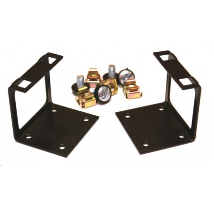 Držák na zeď pro 10" a 19" patch panely se zadním narážením Držák na zeď pro 10" a 19" patch panely se zadním narážením