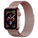 COTEetCI ocelový magnetický řemínek pro Apple Watch 42 / 44mm růžově-zlatý