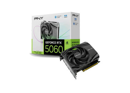 PNY VGA Nvidia GeForce RTX 5060 8GB, RTX 5060, 8GB GDDR7, 3xDP, 1xHDMI