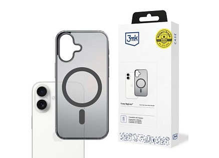 3mk ochranný kryt Frosty MagCase Black pro Apple iPhone 17 3mk ochranný kryt Frosty MagCase Black pro Apple iPhone 17