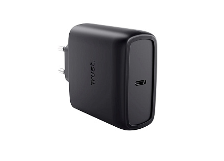 TRUST GaN Nabíječka MAXO 65W, USB-C, černá