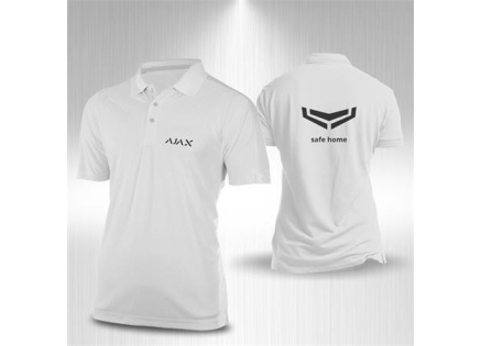 Ajax Polokošile bílá - Safe home | L Ajax Polokošile bílá - Safe home | L