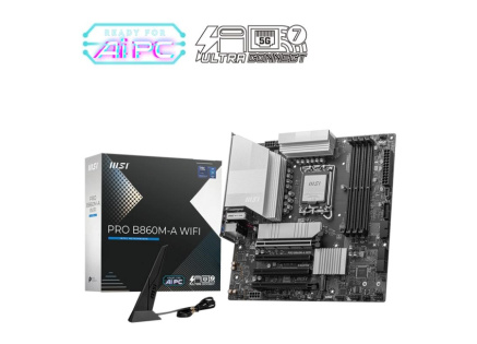 MSI MB Sc LGA1851 PRO B860M-A WIFI, Intel B860