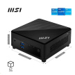 MSI PC Cubi Cubi 5 12M-001BEU, i7-1255U, N/A, N/A SSD, No OS, Black