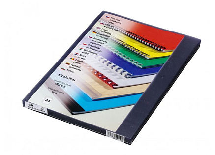 Fólie PVC PRESTIGE  A4 150 mic čiré pro vazbu