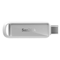 SanDisk Flash Disk 64GB iXpand Phone Drive USB-C, bílá