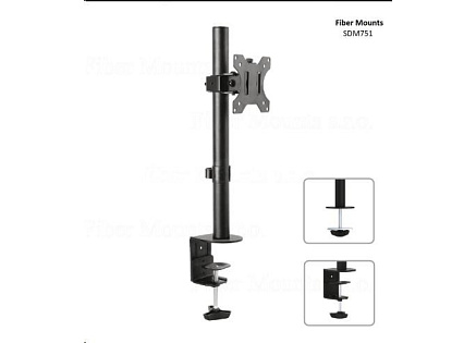Držák na monitor, kloubový, stolní Fiber Mounts M7C52 Držák na monitor, kloubový, stolní Fiber Mounts M7C52