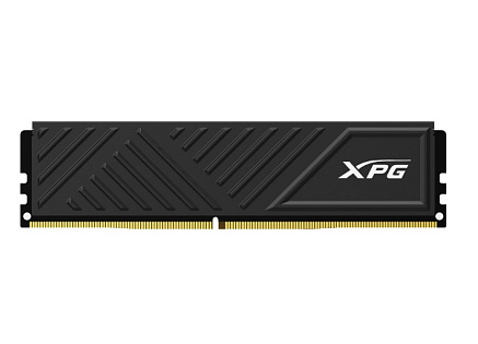 ADATA XPG DIMM DDR4 8GB 3200MHz CL16 GAMMIX D35 memory, Single Color Box, Black ADATA XPG DIMM DDR4 8GB 3200MHz CL16 GAMMIX D35 memory, Single Color Box, Black
