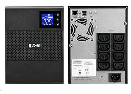 Eaton 5SC 1500i, UPS 1500VA / 1050W, 8 zásuvek IEC, LCD Eaton 5SC 1500i, UPS 1500VA / 1050W, 8 zásuvek IEC, LCD
