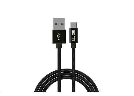 WG - Datový kabel Type-C to USB-A / 1m / black WG - Datový kabel Type-C to USB-A / 1m / black