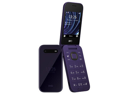 BAZAR - HMD Nokia 2660 Flip Dual SIM, 4G, fialová (2025), (CZ, SK, HU) - rozbaleno, použito