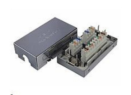 Solarix Spojovací box CAT5E STP 8p8c LSA+/Krone KRJS45-VEB5
