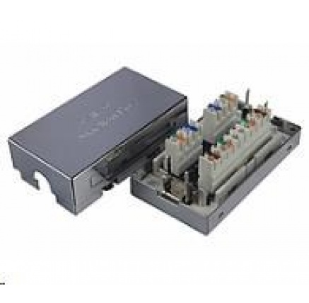 Solarix Spojovací box CAT5E STP 8p8c LSA+/Krone KRJS45-VEB5 Solarix Spojovací box CAT5E STP 8p8c LSA+/Krone KRJS45-VEB5