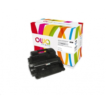 OWA Armor toner pro HP Laserjet Ese M601, M602, M603, M4555, 10000 Stran, CE390A, černá/black OWA Armor toner pro HP Laserjet Ese M601, M602, M603, M4555, 10000 Stran, CE390A, černá/black