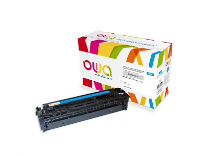 OWA Armor toner pro HP Color Laserjet Pro 200 M251, M276, 1800 Stran, CF211A, modrá/cyan
