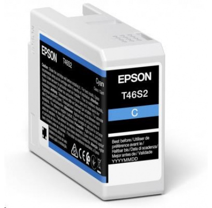EPSON ink Singlepack Cyan T46S2 UltraChrome Pro 10 ink 25ml EPSON ink Singlepack Cyan T46S2 UltraChrome Pro 10 ink 25ml