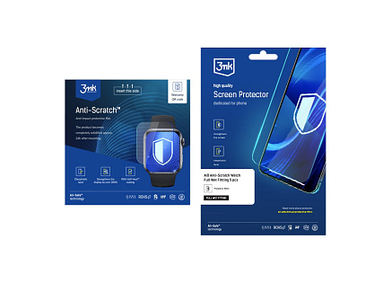 3mk All-Safe - AIO fólie Anti-Scratch Watch Full Wet Fitting 5 pcs 3mk All-Safe - AIO fólie Anti-Scratch Watch Full Wet Fitting 5 pcs