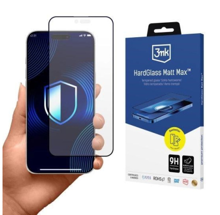 3mk tvrzené sklo HardGlass Matt Max pro Apple Iphone 17 Pro 3mk tvrzené sklo HardGlass Matt Max pro Apple Iphone 17 Pro