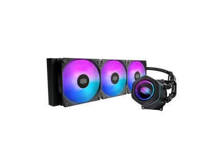 Cooler Master vodní chladič MasterLiquid Core Nex 360, 3x120mm, LGA1851, AM5, černá