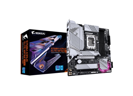 GIGABYTE MB Sc LGA1700 B760M AORUS ELITE WIFI6E GEN5, Intel B760, 4xDDR5, 1xDP, 1xHDMI, mATX