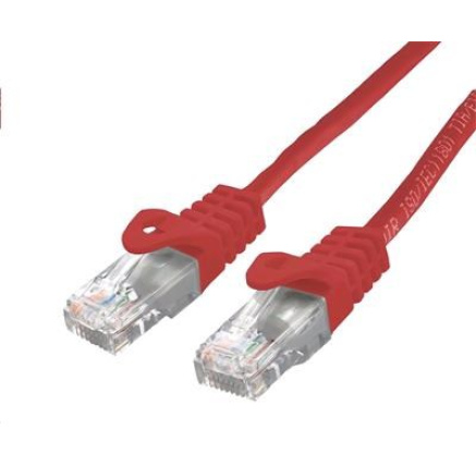C-TECH kabel patchcord Cat6, UTP, červený, 2m C-TECH kabel patchcord Cat6, UTP, červený, 2m