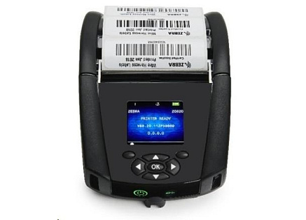 Zebra ZQ620 Plus, 19mm Core, RS232, BT (BLE), Wi-Fi, 8 dots/mm (203 dpi), disp. (colour)