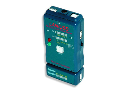 GEMBIRD Eth kabel tester NCT-2 pro RJ11-12, RG58, USB