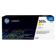 HP 307A Yellow LJ Toner Cart, CE742A (7,300 pages)