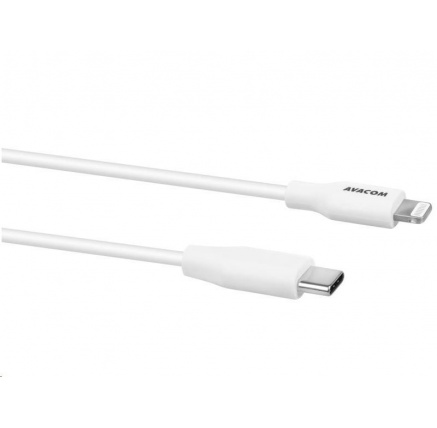AVACOM MFIC-120W kabel USB-C - Lightning, MFi certifikace, 120cm, bílá AVACOM MFIC-120W kabel USB-C - Lightning, MFi certifikace, 120cm, bílá