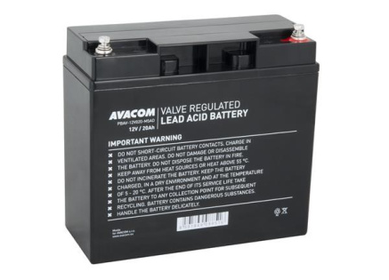 AVACOM baterie 12V 20Ah M5 DeepCycle (PBAV-12V020-M5AD)