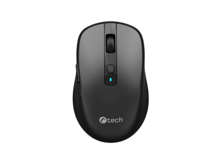 C-TECH Myš WLM-19, Bezdrátová, černá