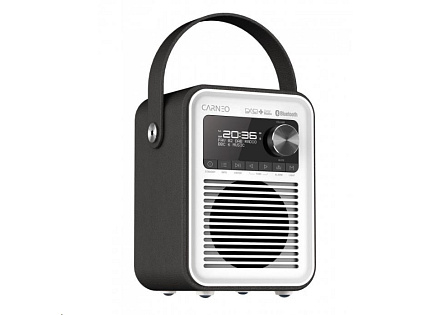 CARNEO D600 Rádio DAB+, FM, BT, black/white