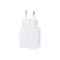 Samsung USB-C 45W Cestovní nabíječka + USB-C Datový Kabel White