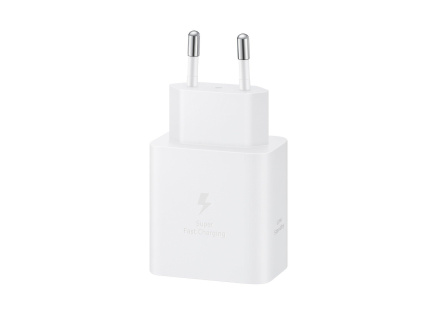 Samsung USB-C 45W Cestovní nabíječka + USB-C Datový Kabel White
