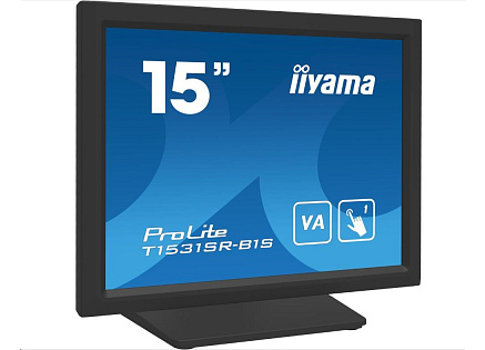 Iiyama dotykový monitor ProLite T15XX, 38.1 cm (15''), kit (USB), black Iiyama dotykový monitor ProLite T15XX, 38.1 cm (15''), kit (USB), black