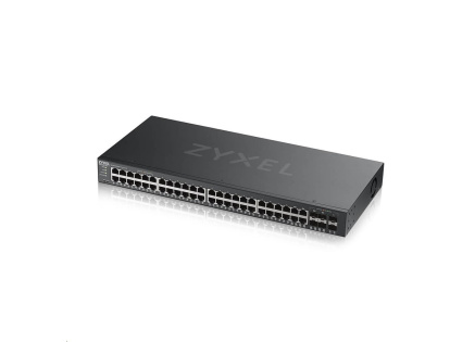 Zyxel GS2220-50 50-port L2 Managed Gigabit Switch, 44x gigabit RJ45, 4x gigabit RJ45/SFP, 2x gigabit SFP