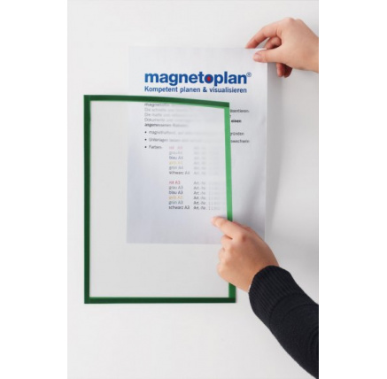 Magnetický rámeček Magnetofix A4 modrá (5ks)